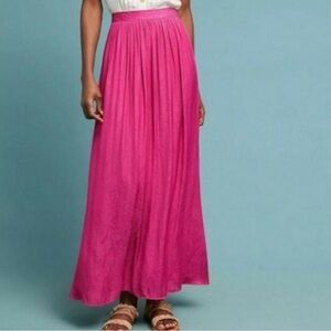 Anthropologie Paisley Maxi Skirt